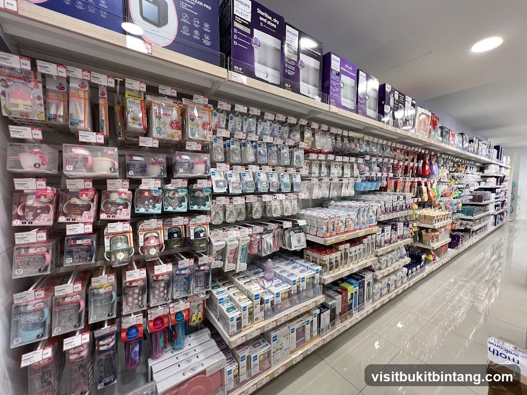 Baby Product Store Aisles