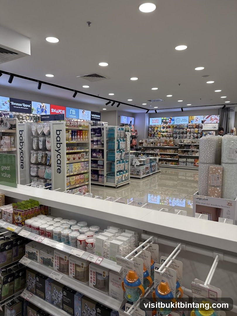 Baby Care Store Interior