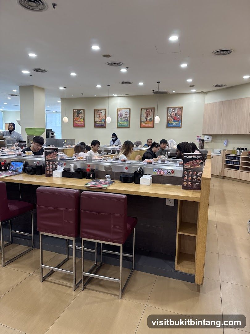 Sushi Restaurant Interior