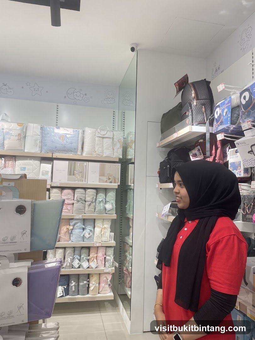 Woman in a store