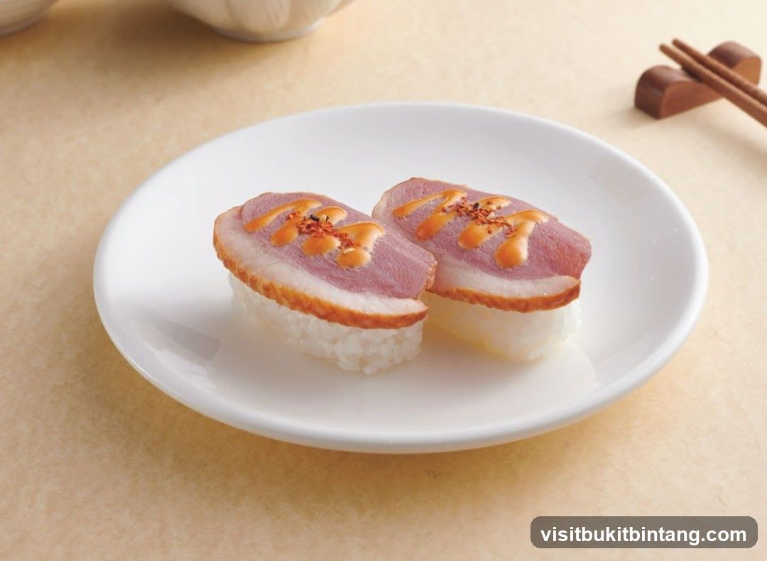 Duck Nigiri Sushi