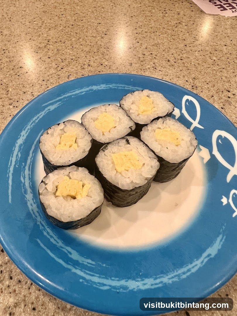 Tamagoyaki Sushi Rolls