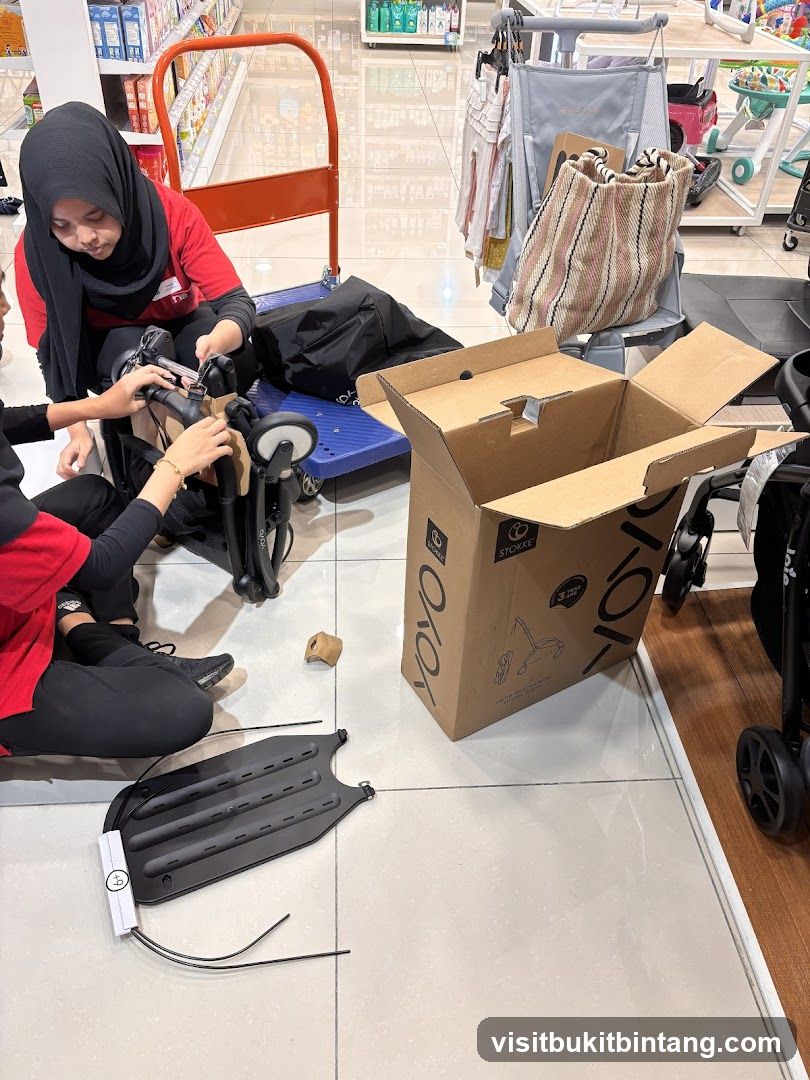 Assembling a Stroller