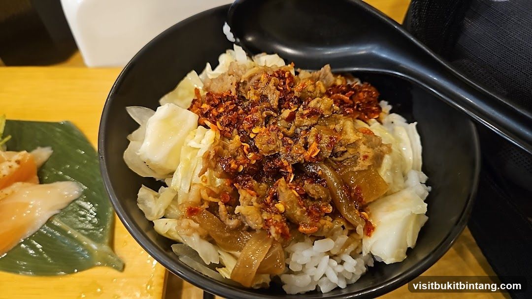 Beef and Cabbage Rice Bowl