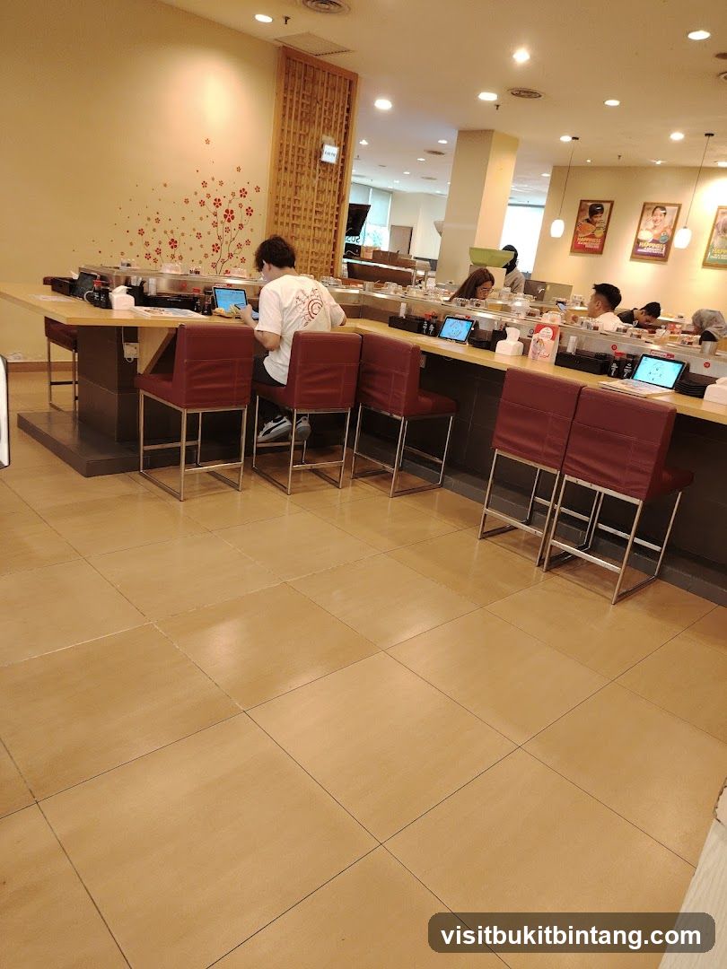 Sushi Restaurant Interior