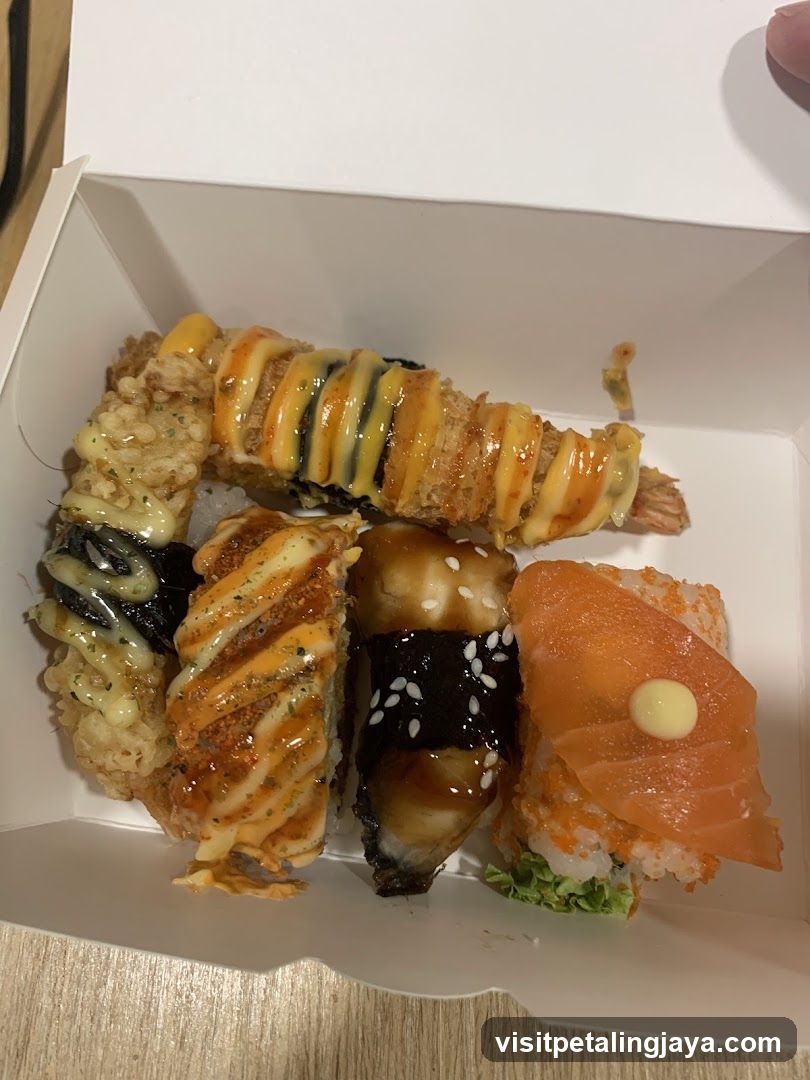 Sushi Box Contents