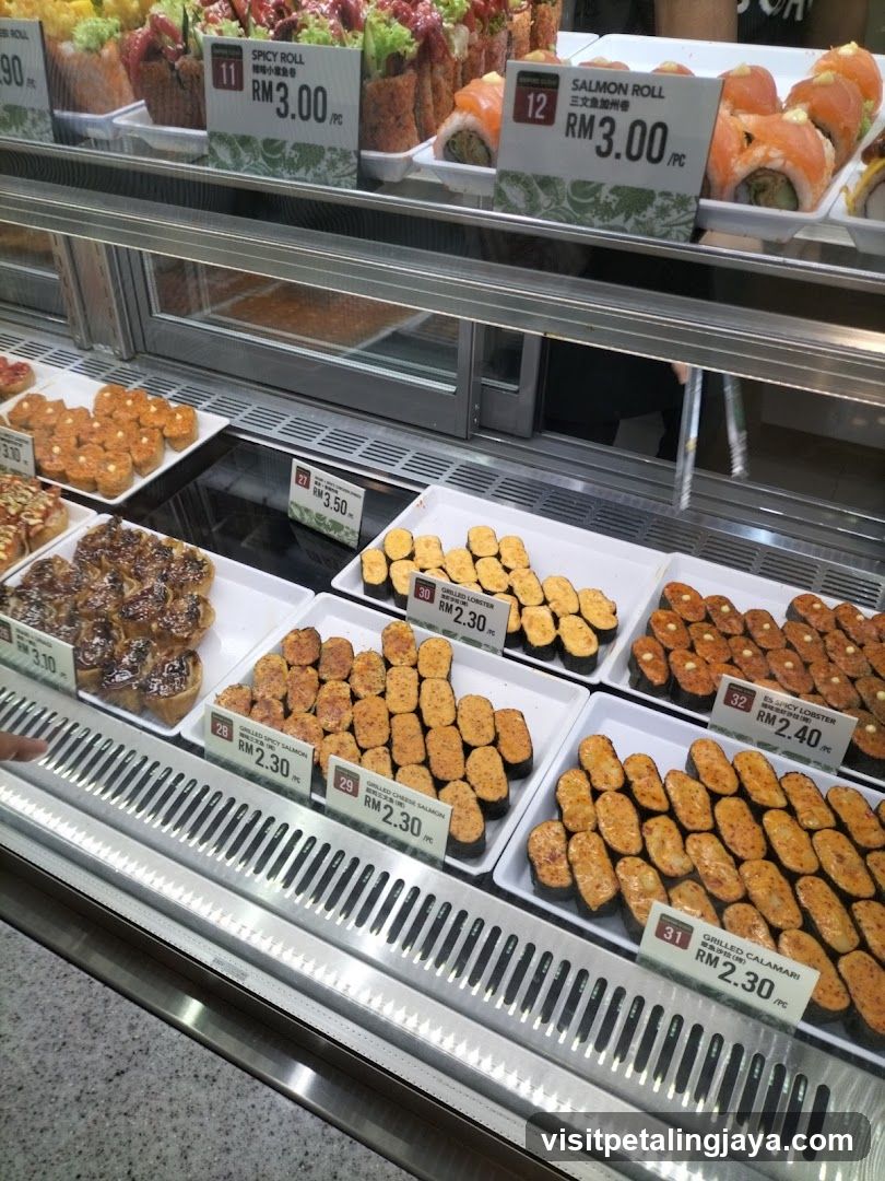 Sushi Display Counter