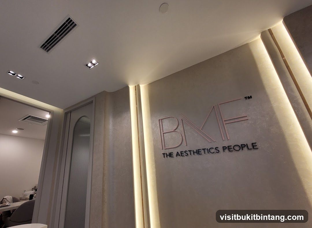 BMF The Aesthetics People Signage