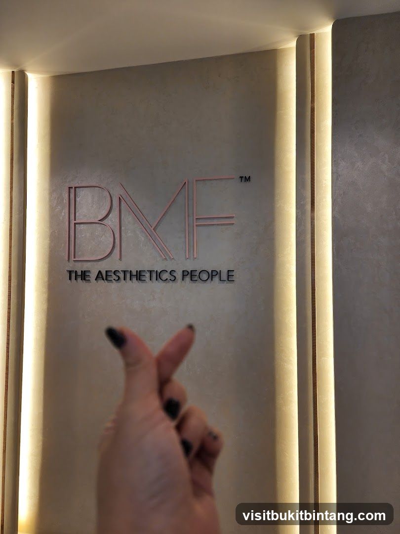 BMF The Aesthetics People Logo