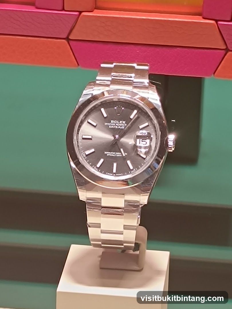 Rolex Watch Display