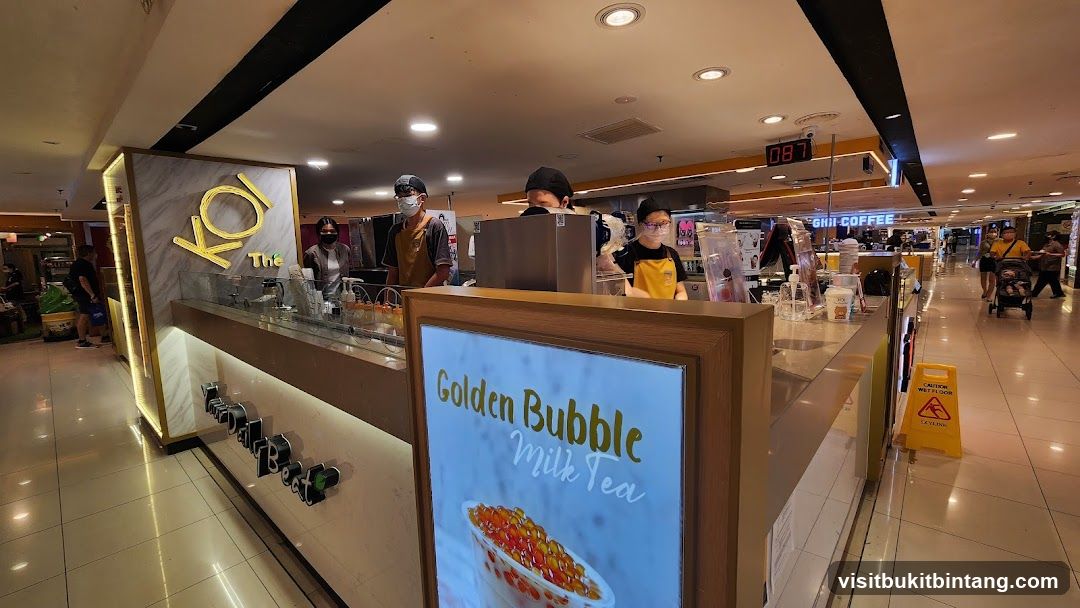 Bubble Tea Shop Counter