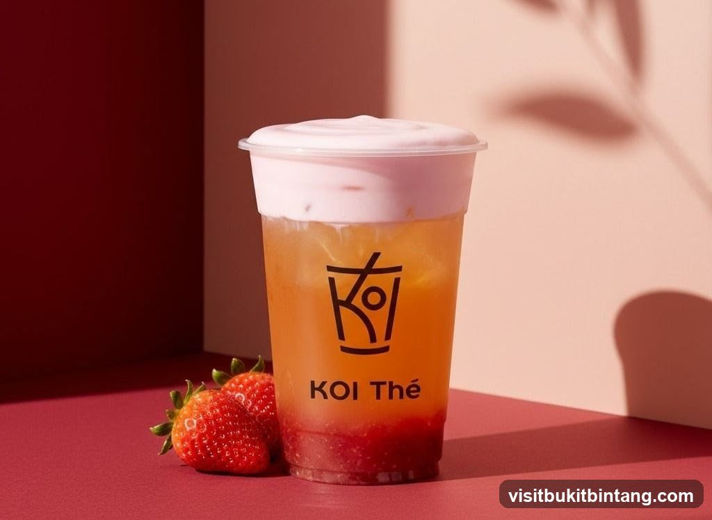 Strawberry Tea Drink