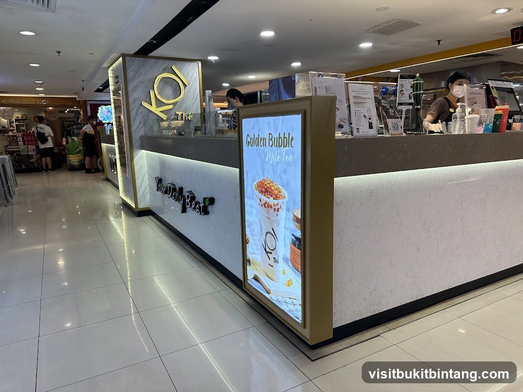 Bubble Tea Shop Counter