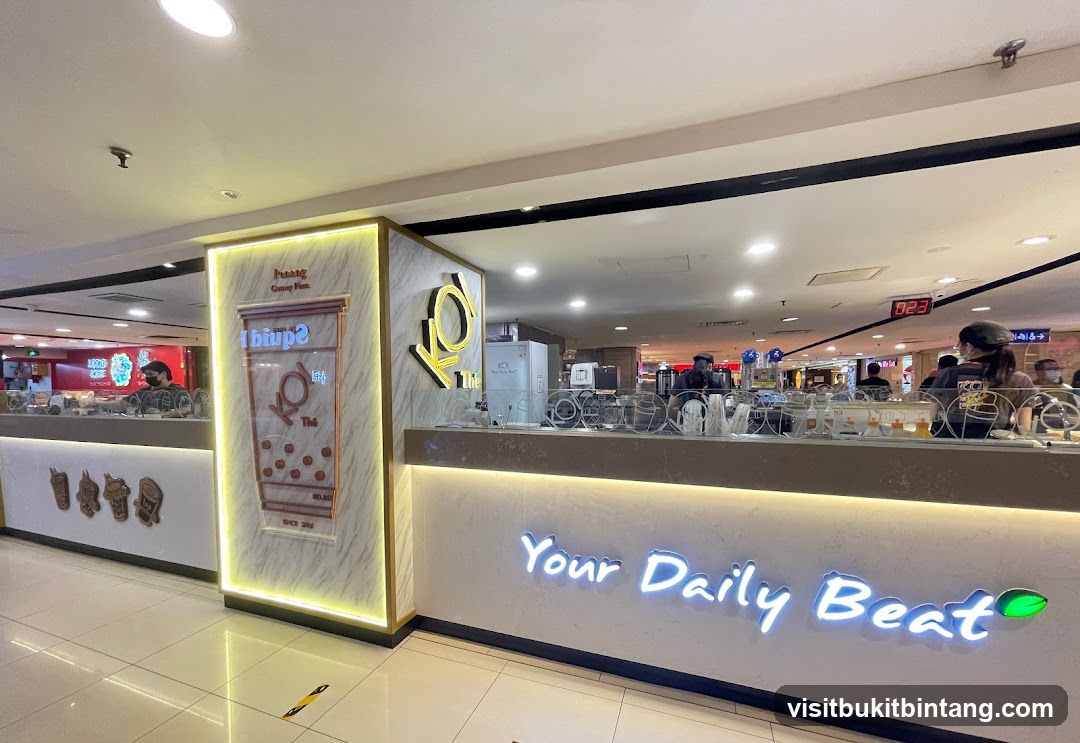Bubble Tea Shop Counter