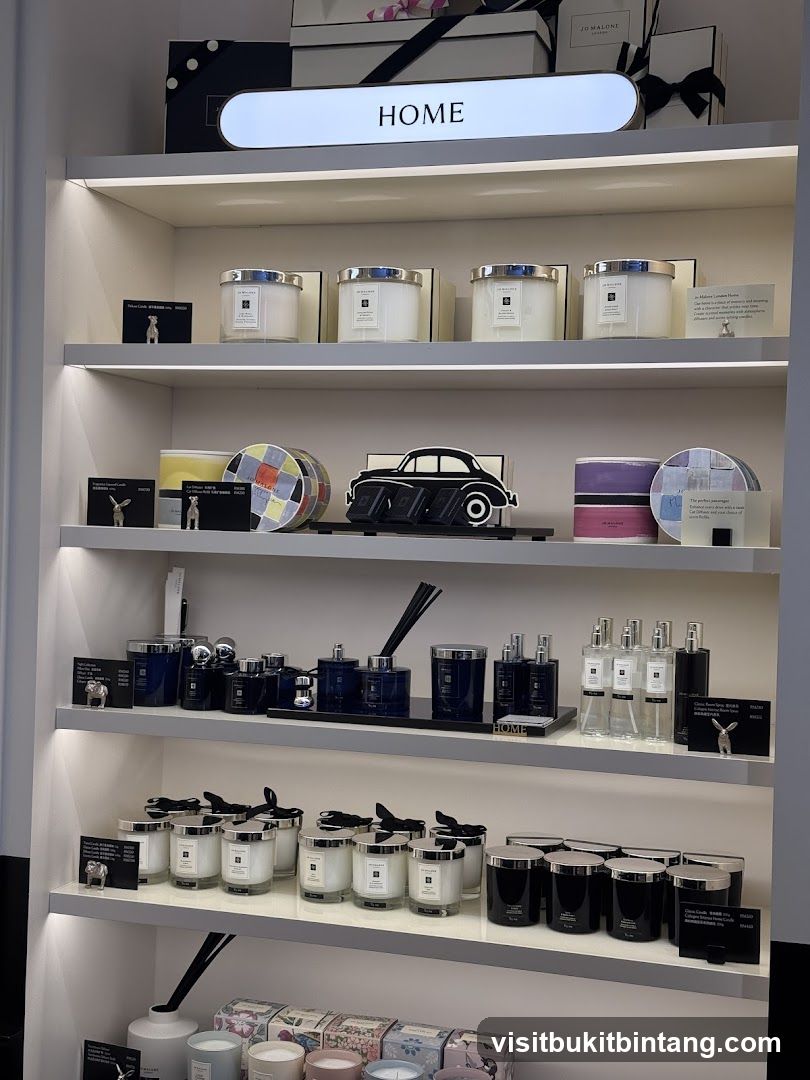 Jo Malone Home Collection Display