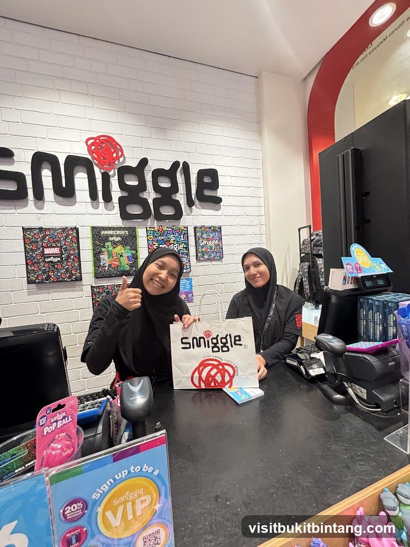Smiggle Store Counter