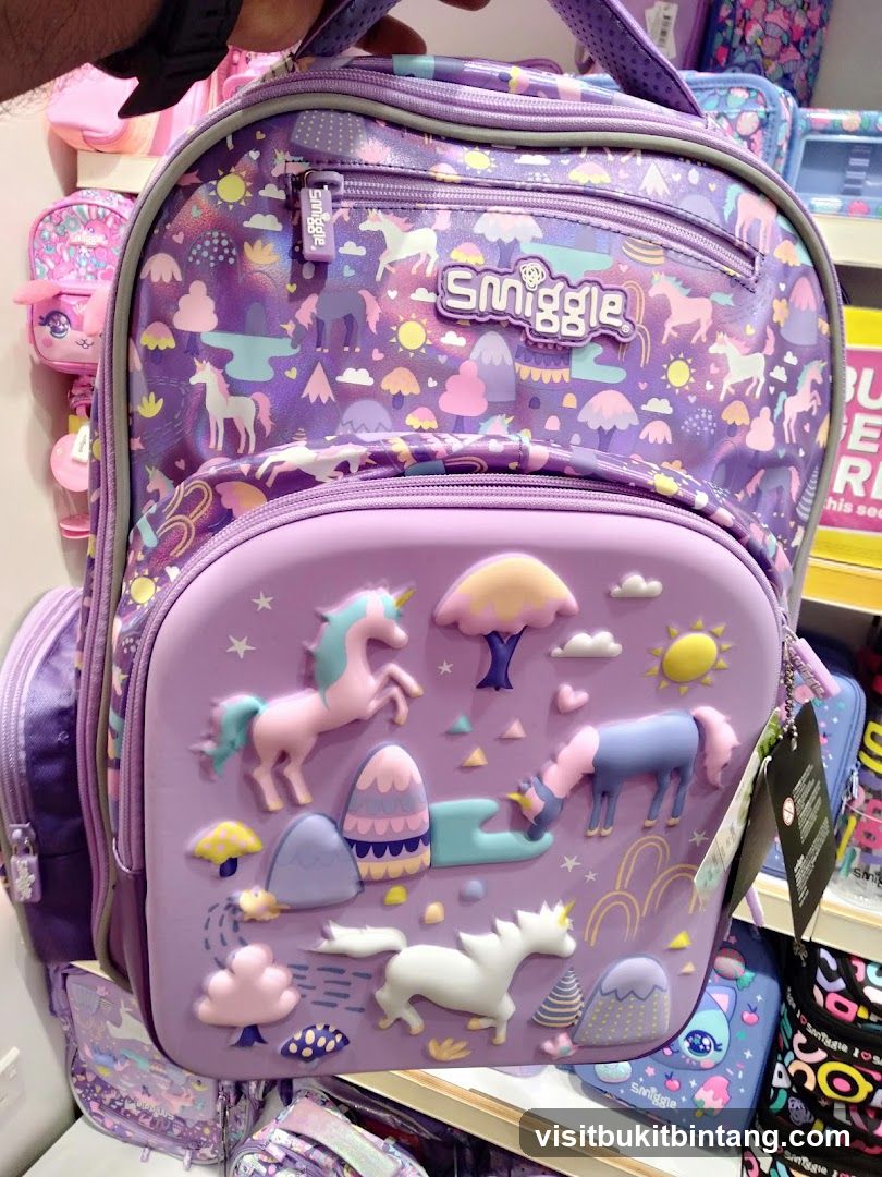 Purple Unicorn Backpack