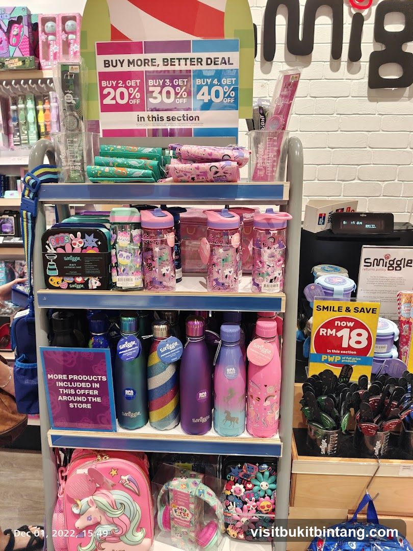 Smiggle Store Display