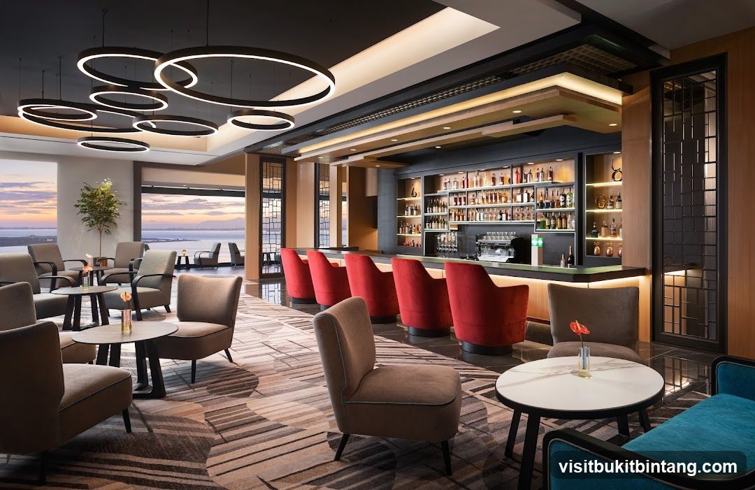 Bar Interior with Seating