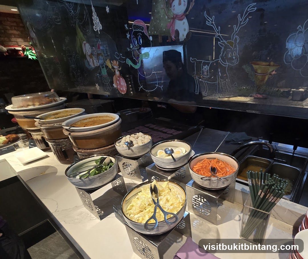 Buffet Food Display