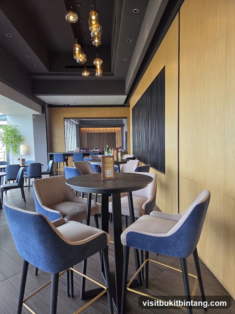 Modern Bar Seating Area