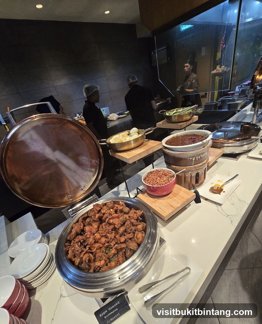 Buffet Food Display