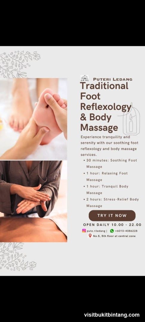 Traditional Foot Reflexology & Body Massage