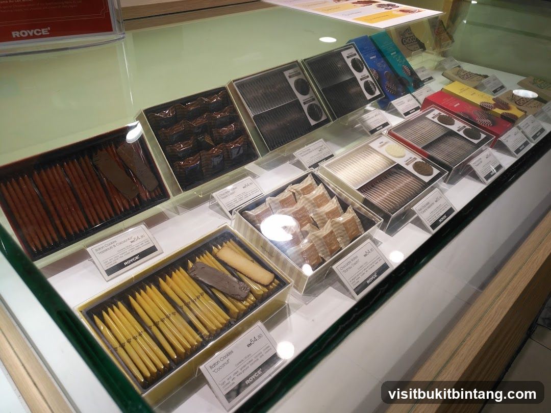 Assortment of Chocolates and Cookies