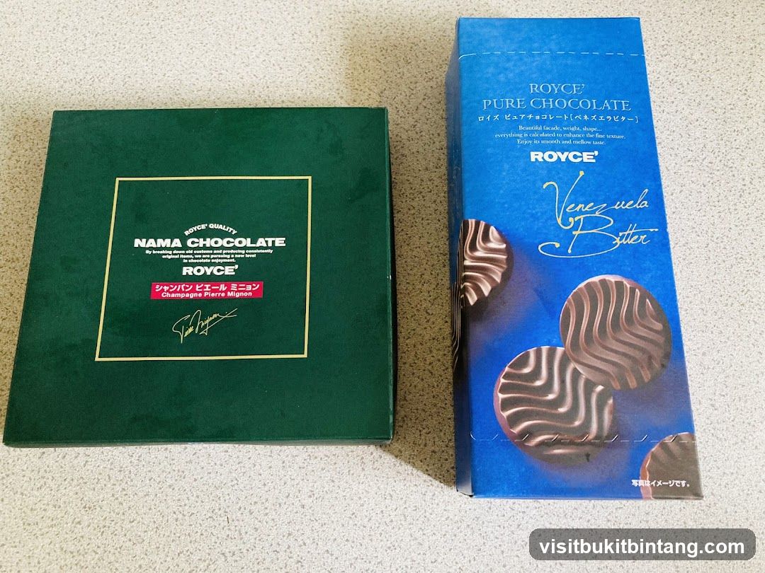 Royce Chocolate Boxes