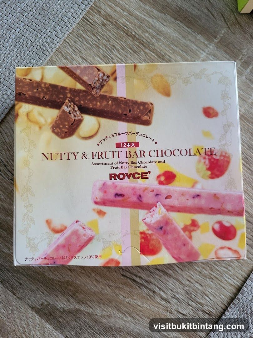 Nutty & Fruit Bar Chocolate Box