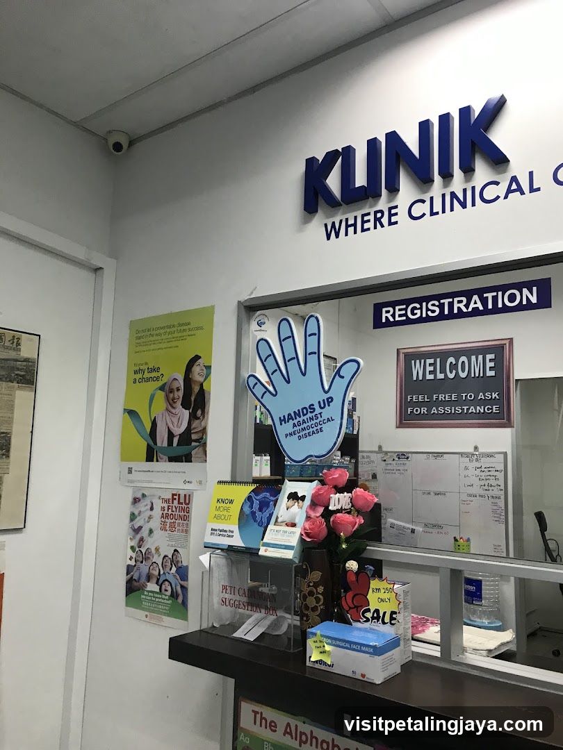 Klinik Reception Area