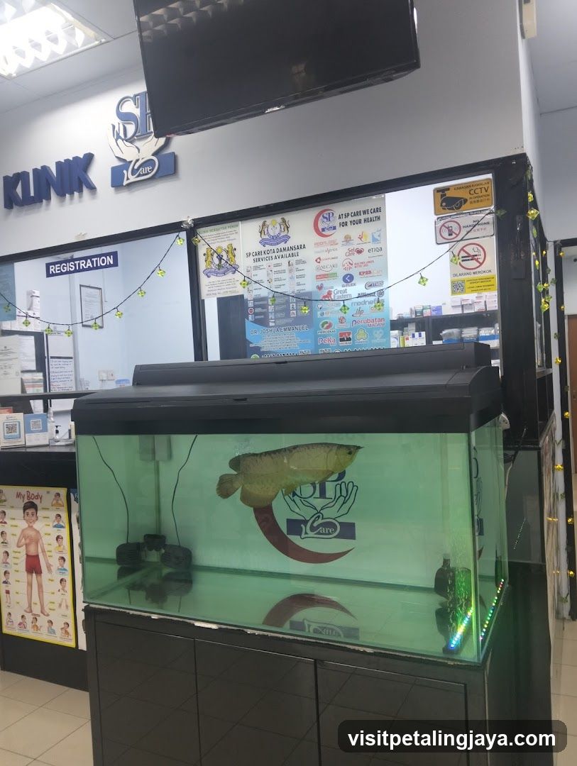 Fish Tank in Clinic Lobby