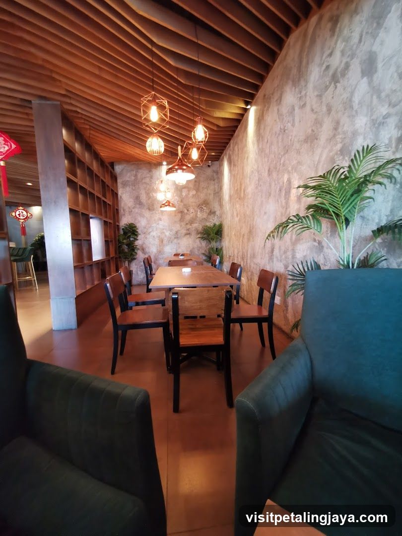 Interior of a modern restaurant or cafe