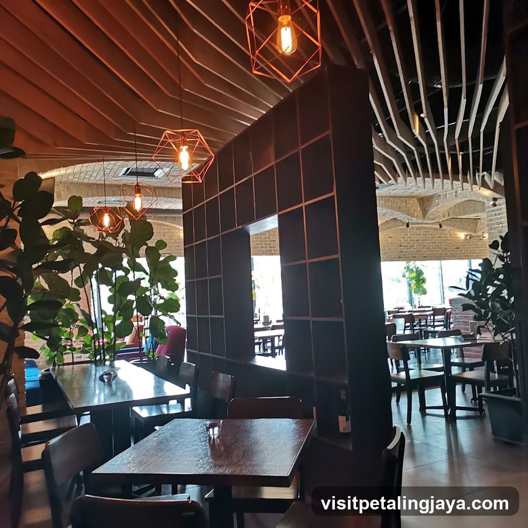 Interior of a modern restaurant or cafe