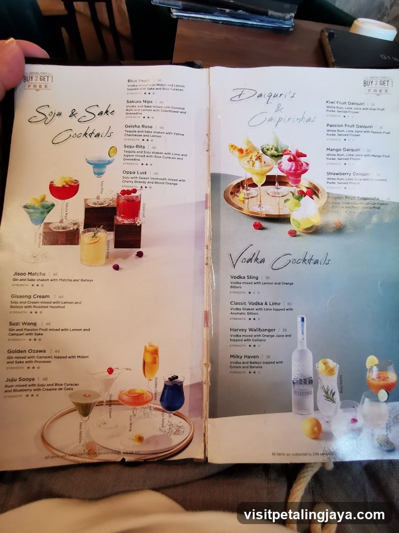 Cocktail Menu
