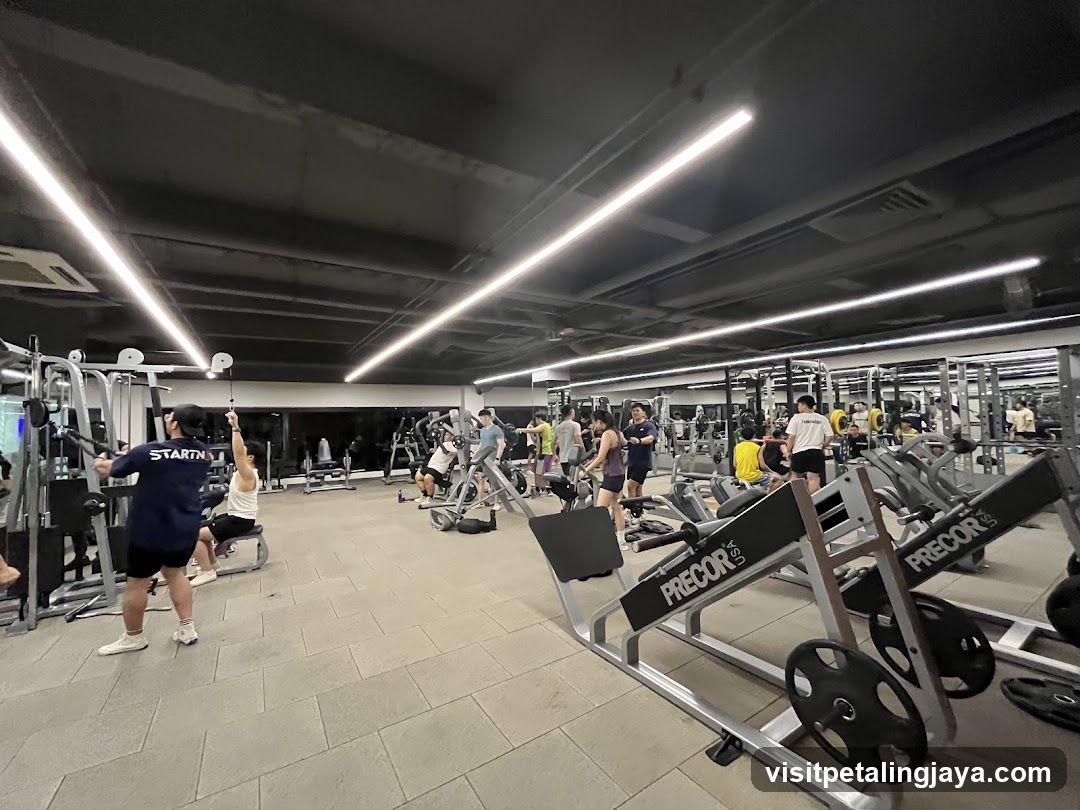 Gym Interior Scene