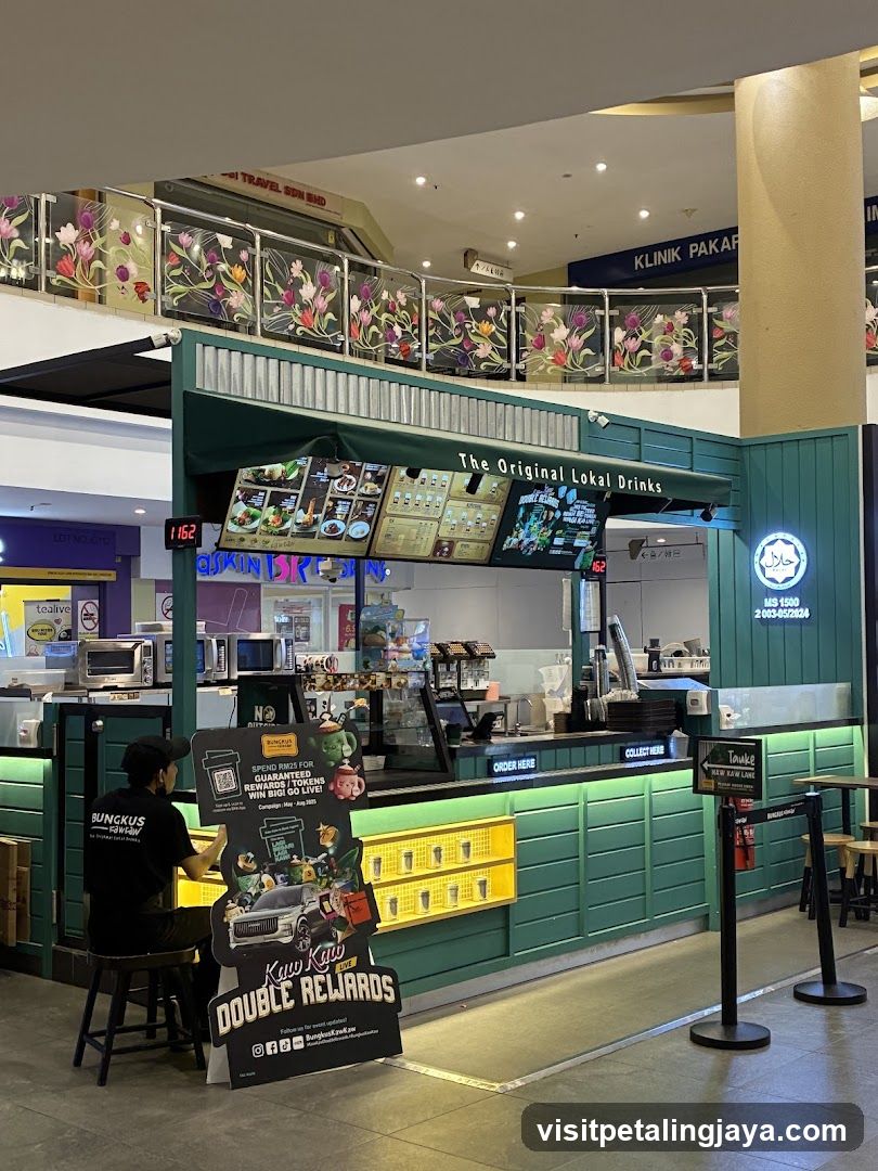 Food Stall Interior View