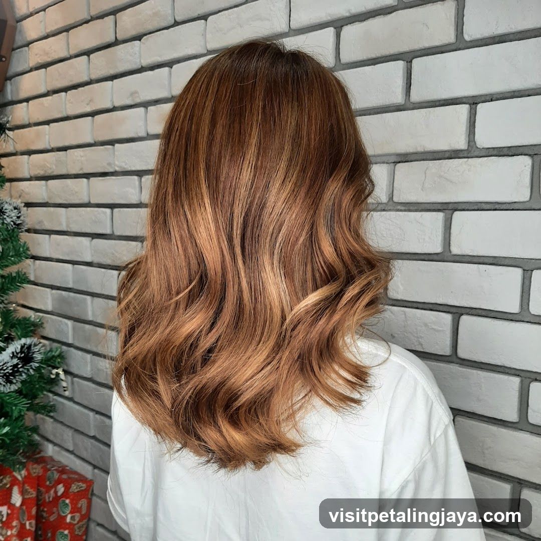Hair Color Back View