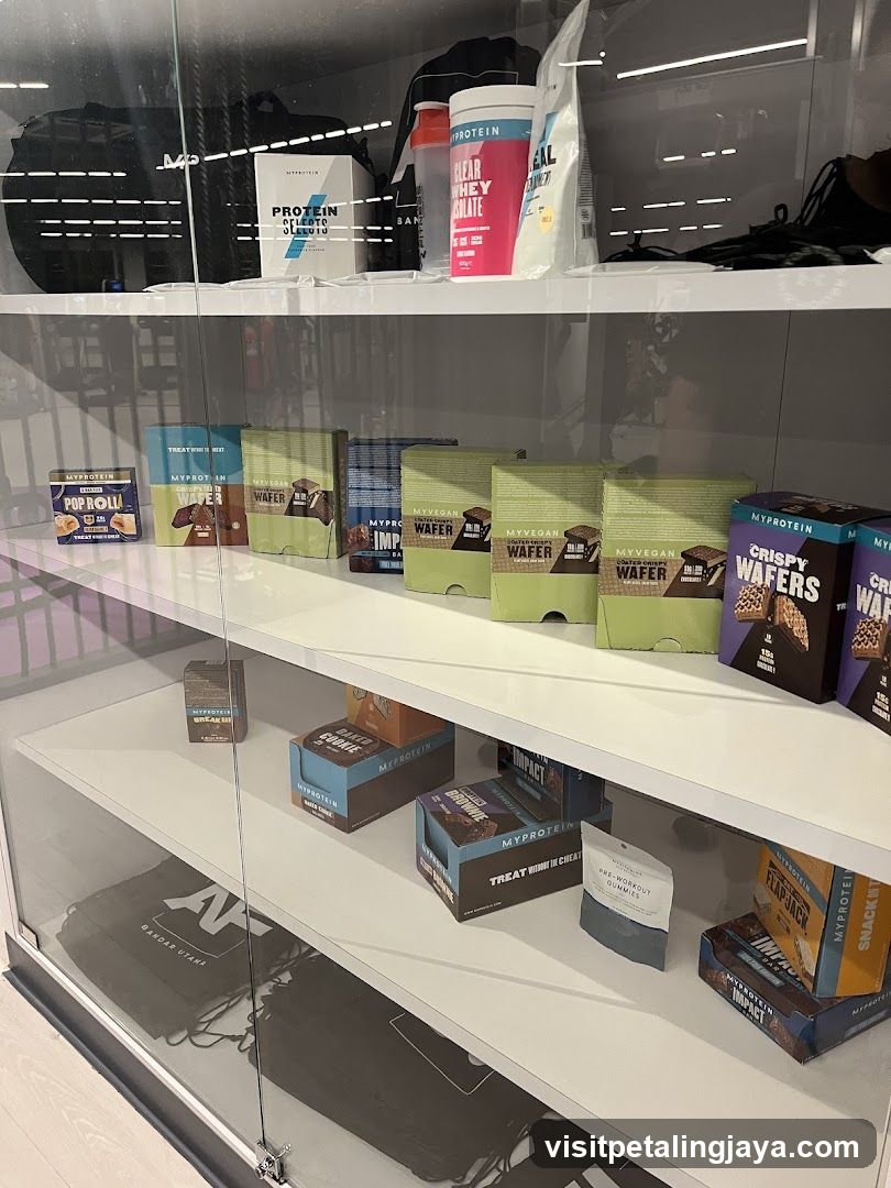 MyProtein Product Display Shelf