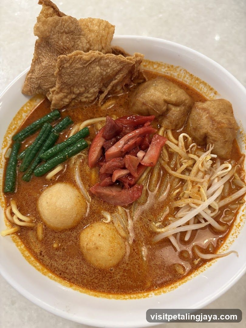 Laksa Bowl with Toppings