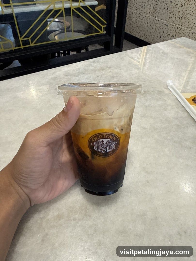 Iced Coffee at Old Town Cafe