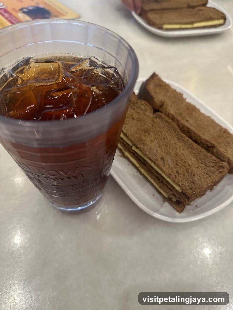 Iced Tea and Sandwiches