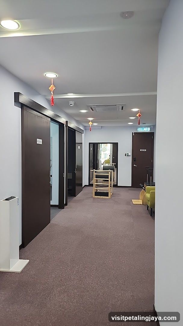 Interior Hallway with Decorative Elements