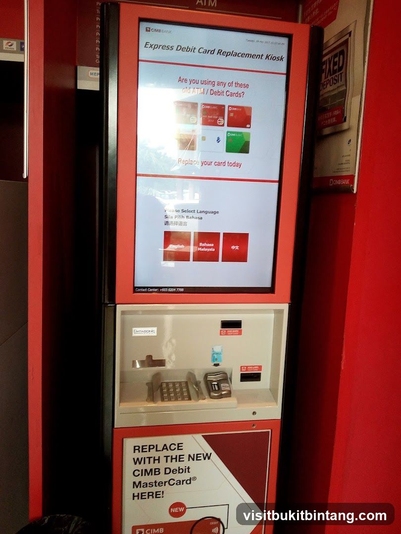 CIMB Bank ATM Kiosk