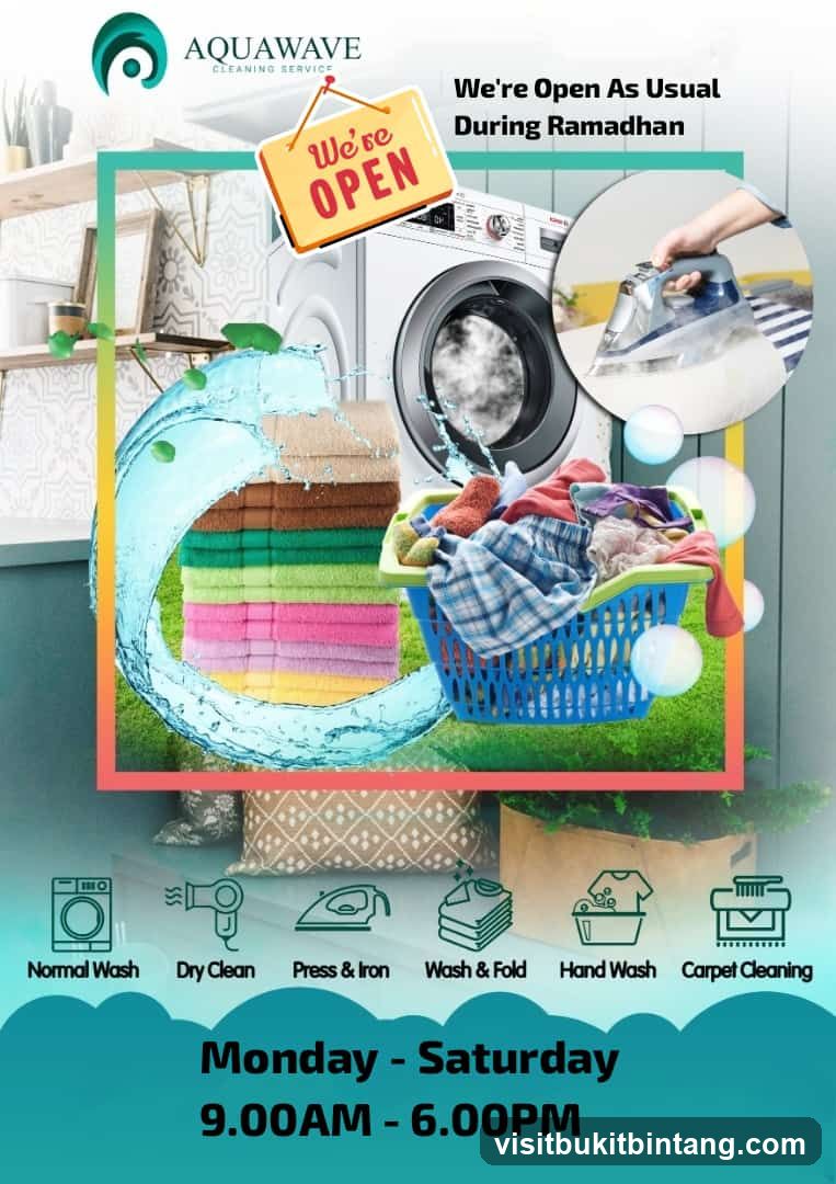 Aquawave Cleaning Service Advertisement