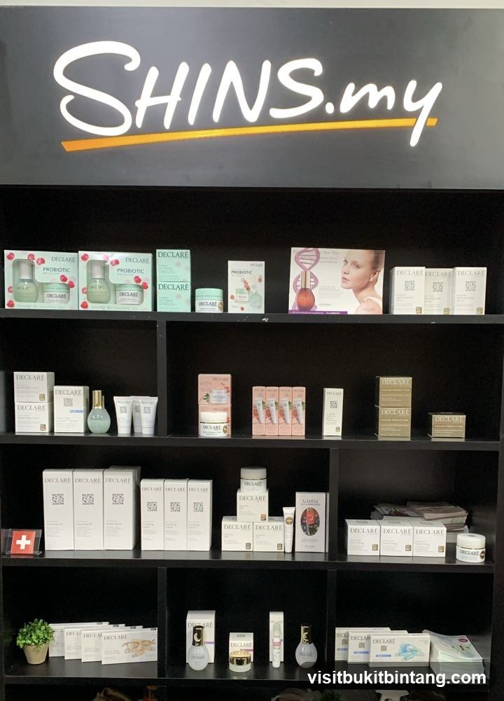 Skincare Products Display