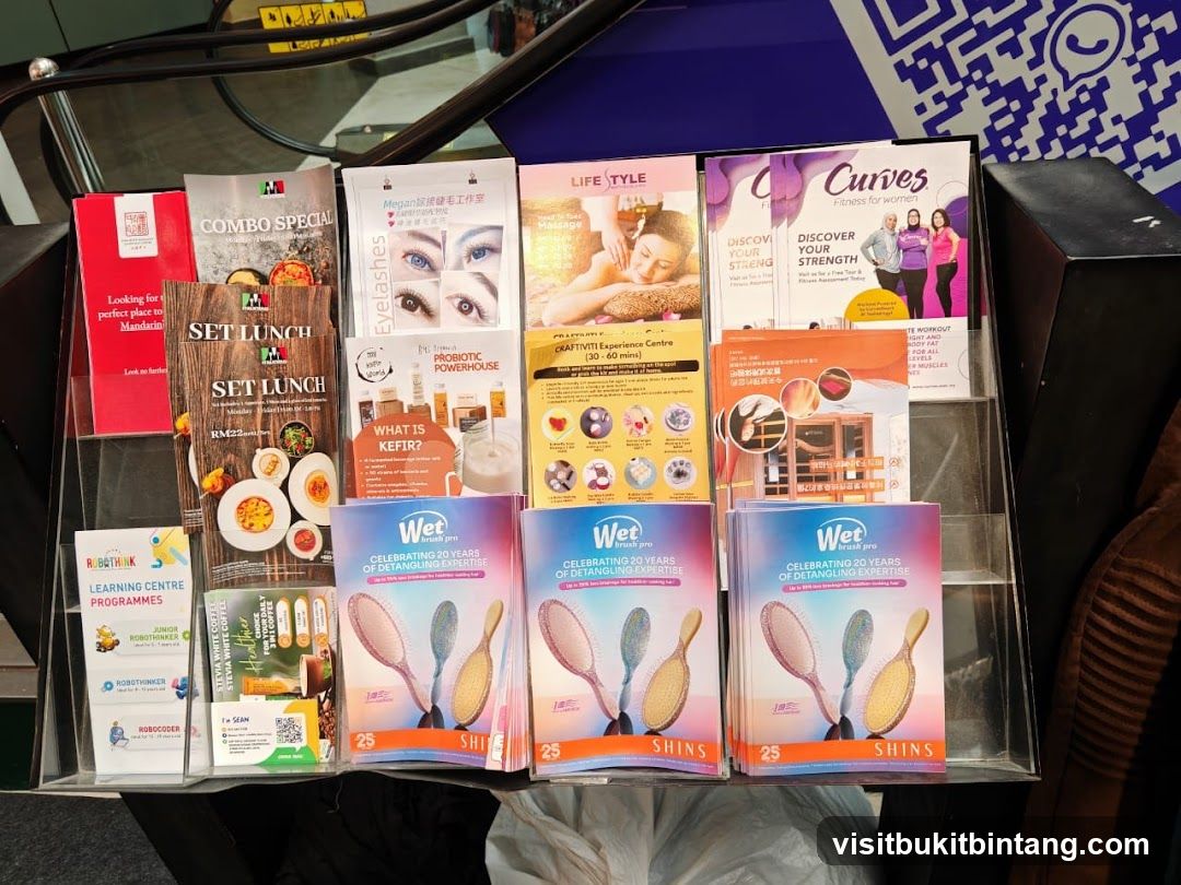 Promotional Flyers Display