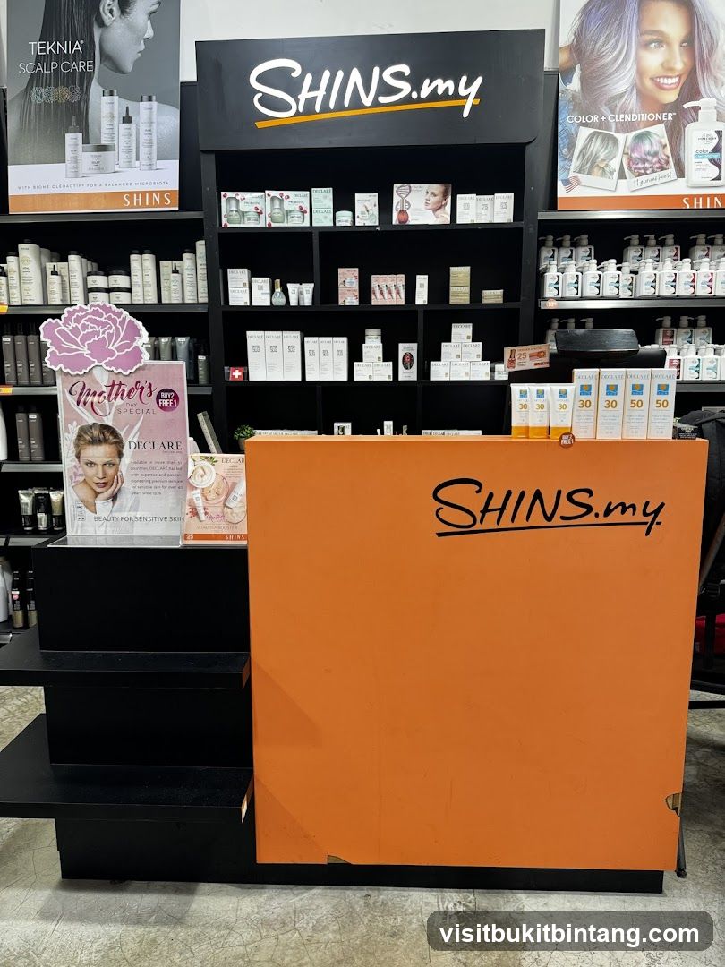 SHINS.my Store Display