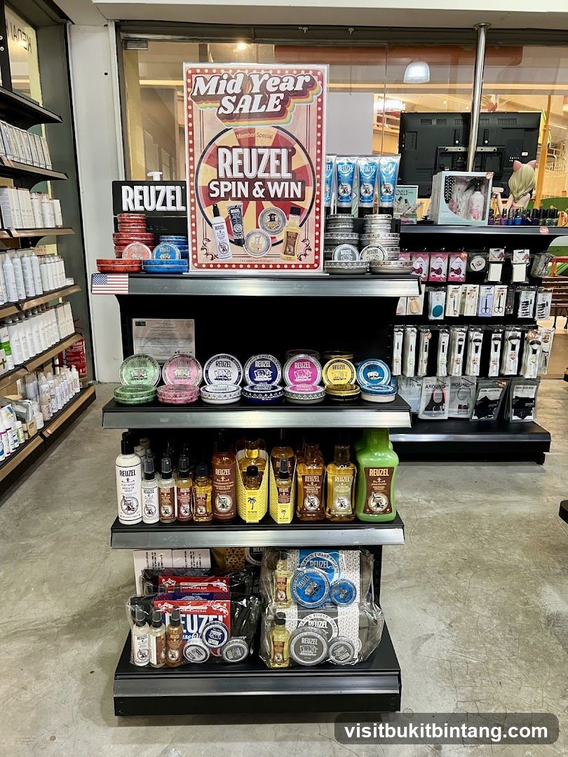 Reuzel Products Display