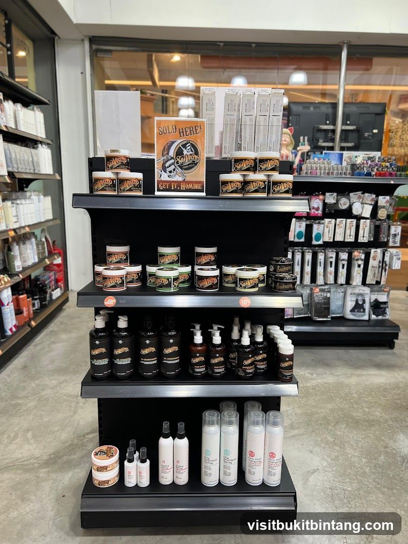 Suavecito Products Display